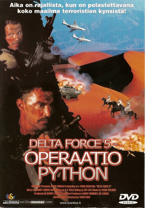 Operation Delta Force 5: Random Fire - Finnish DVD movie cover