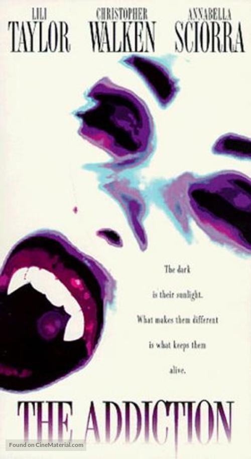 The Addiction - VHS movie cover