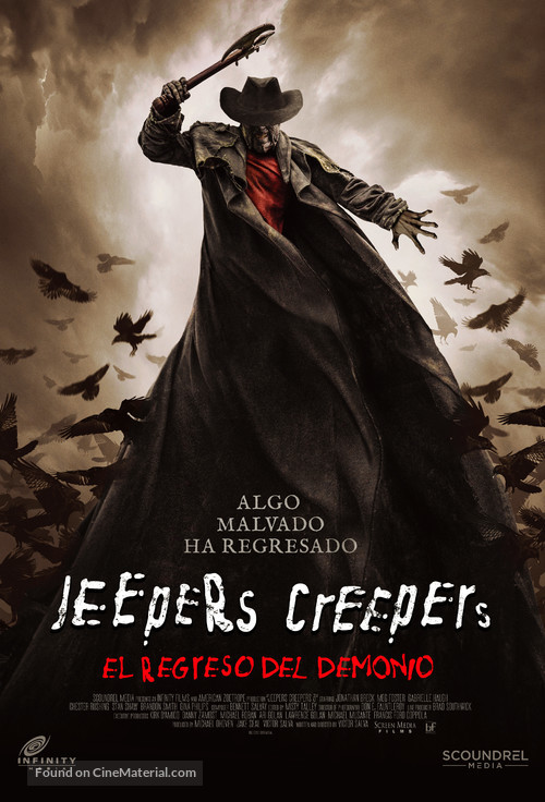 Jeepers Creepers 3 - Chilean Movie Poster