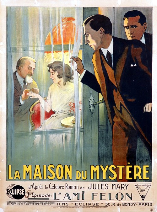 La maison du myst&egrave;re - French Movie Poster