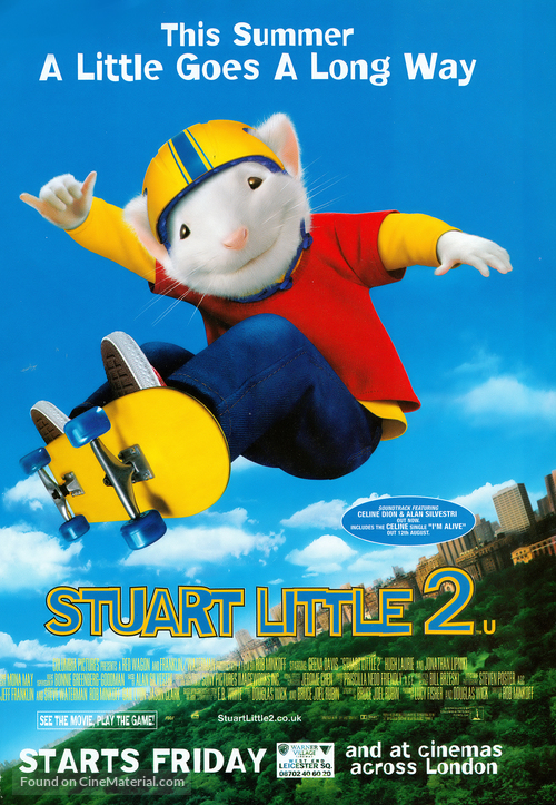 Stuart Little 2 - British Movie Poster