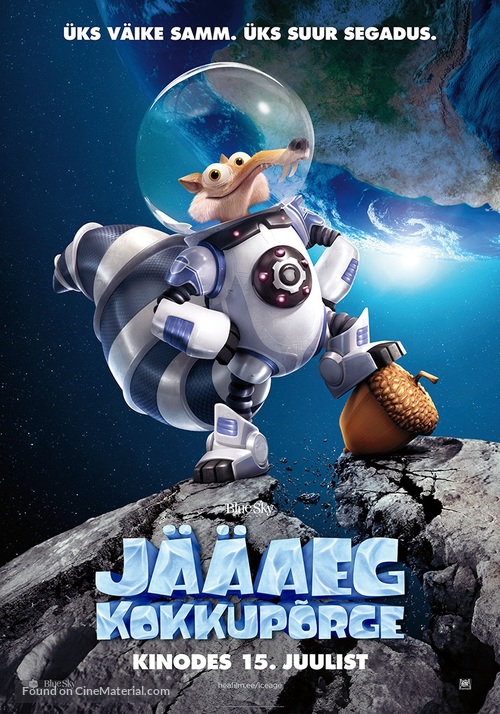 Ice Age: Collision Course - Estonian Movie Poster