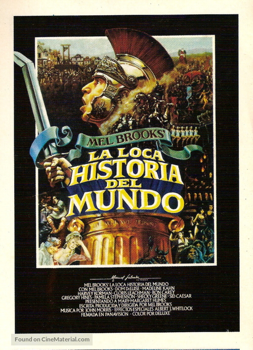History of the World: Part I - Spanish Movie Poster