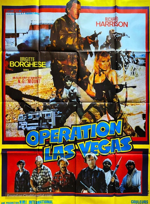 Operation Las Vegas - French Movie Poster