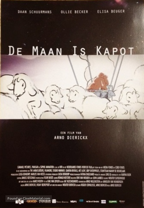 De Maan Is Kapot - Dutch Movie Poster