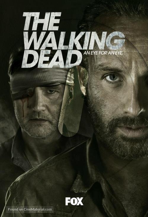 &quot;The Walking Dead&quot; - British Movie Poster