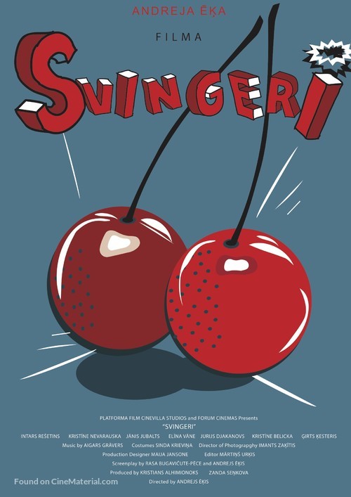 Swingers - Latvian Movie Poster
