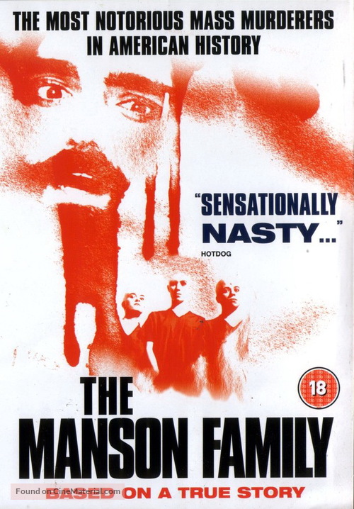 The Manson Family - British DVD movie cover