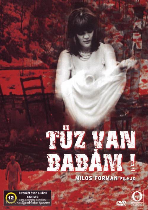 Hor&iacute;, m&aacute; panenko - Hungarian DVD movie cover