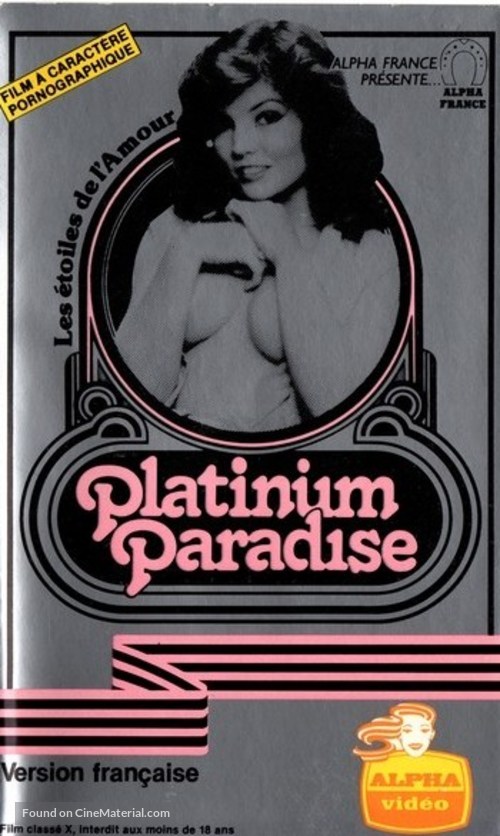 Platinum Paradise - Canadian VHS movie cover