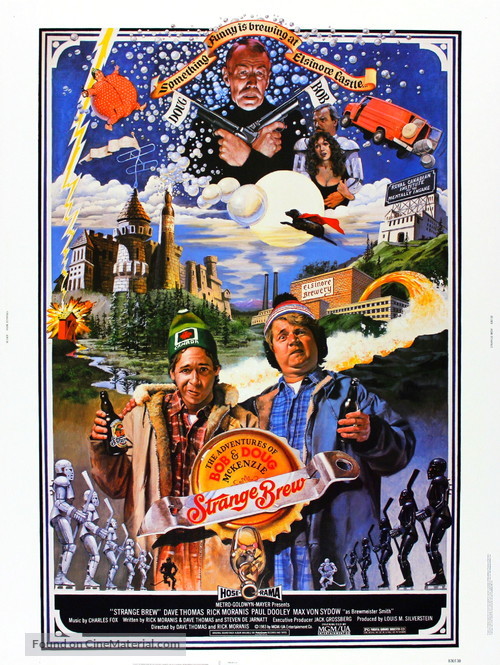 The Adventures of Bob &amp; Doug McKenzie: Strange Brew - Movie Poster