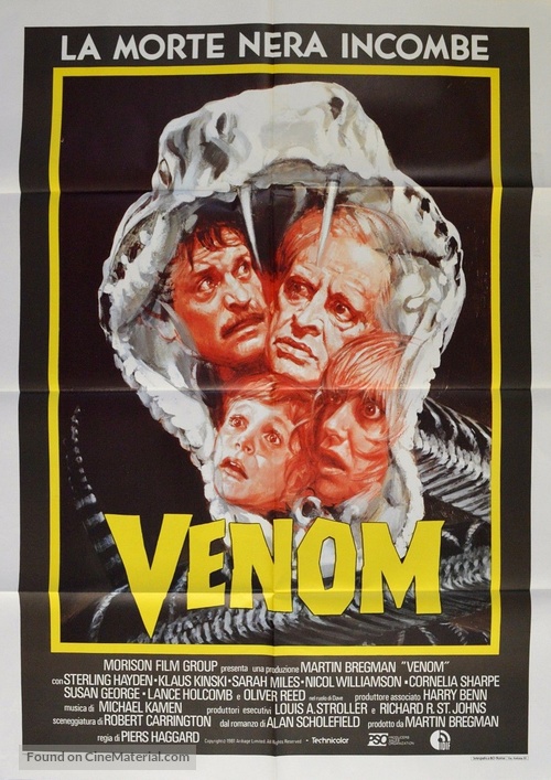 Venom - Italian Movie Poster