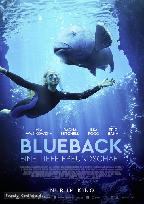 Blueback - German Movie Poster
