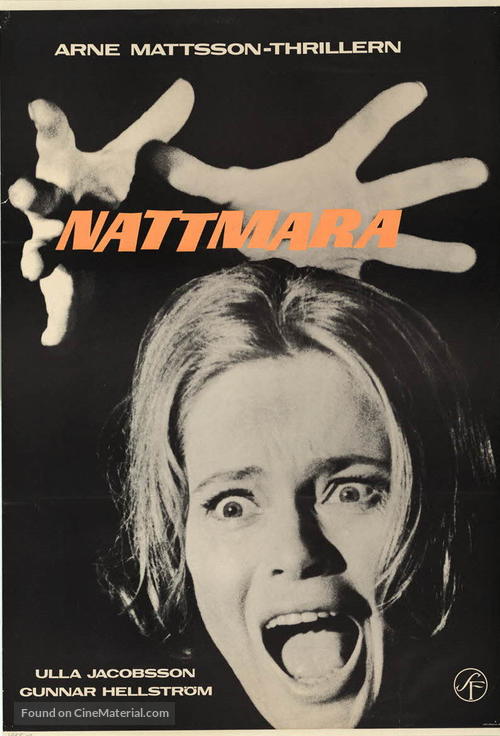 Nattmara - Swedish Movie Poster