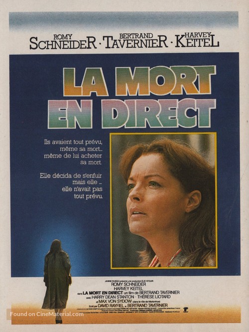 La mort en direct - French Movie Poster