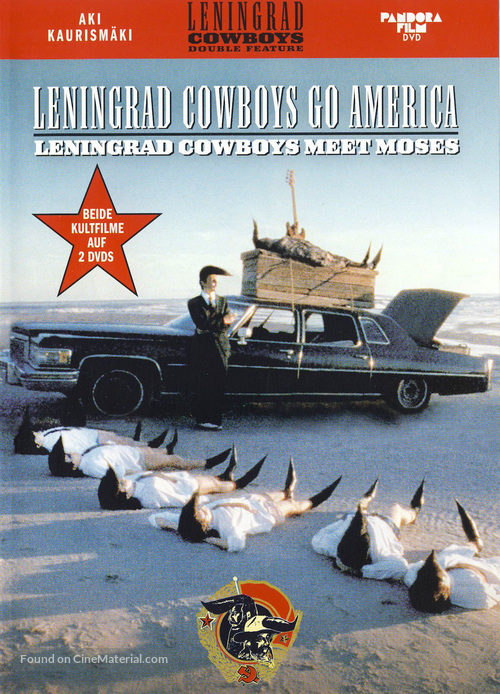 Leningrad Cowboys Go America - German DVD movie cover