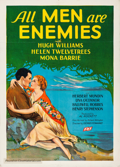 All Men Are Enemies - Movie Poster