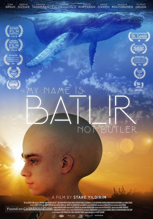 My Name is Batlir, not Butler - International Movie Poster