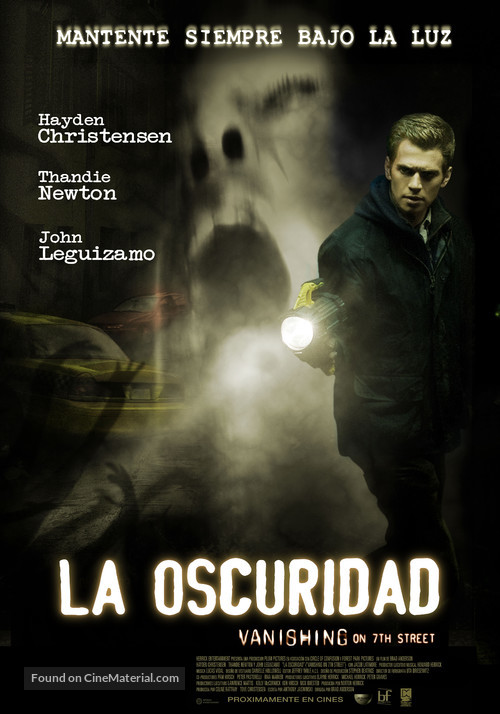 Vanishing on 7th Street - Chilean Movie Poster