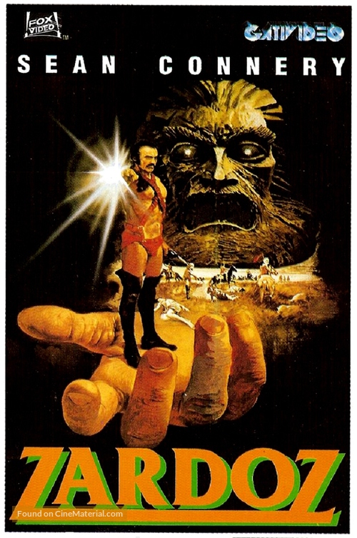 Zardoz - Argentinian VHS movie cover