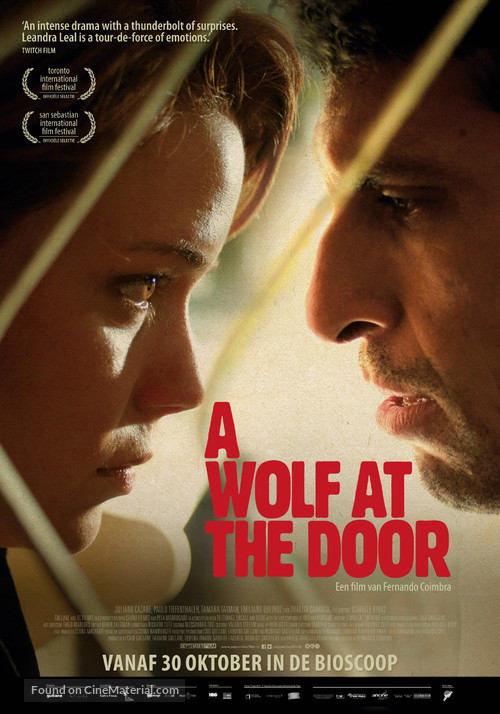 O Lobo atr&aacute;s da Porta - Dutch Movie Poster