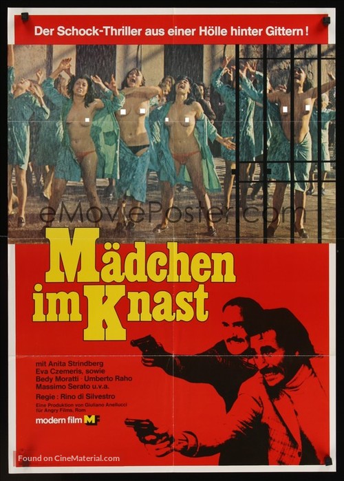 Diario segreto da un carcere femminile - German Movie Poster