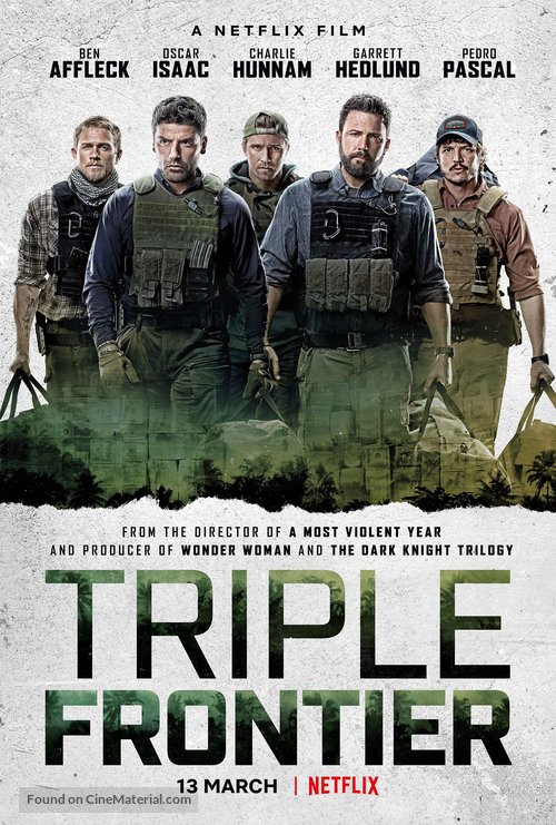 Triple Frontier - British Movie Poster