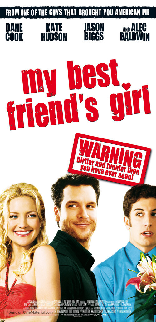 My Best Friend&#039;s Girl - Danish Movie Poster