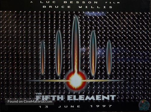 The Fifth Element - British Movie Poster