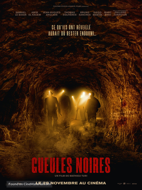 Gueules Noires - French Movie Poster