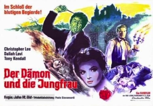 La frusta e il corpo - German Movie Poster