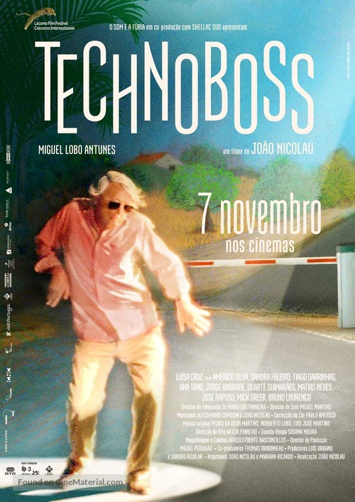 Technoboss - Portuguese Movie Poster