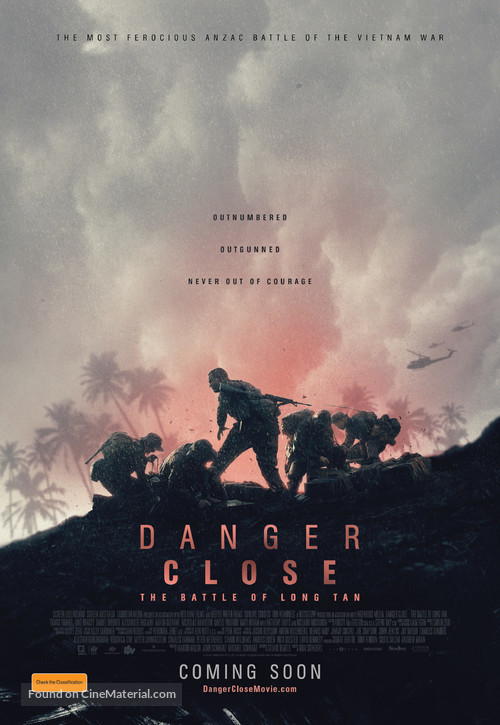 Danger Close: The Battle of Long Tan - Australian Movie Poster