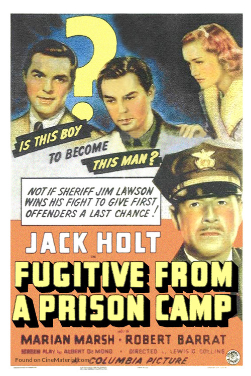 Fugitive from a Prison Camp - Movie Poster