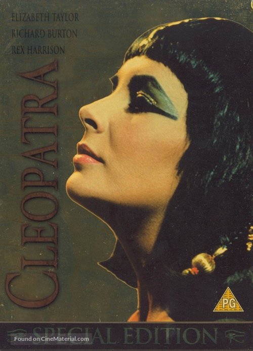 Cleopatra - British DVD movie cover