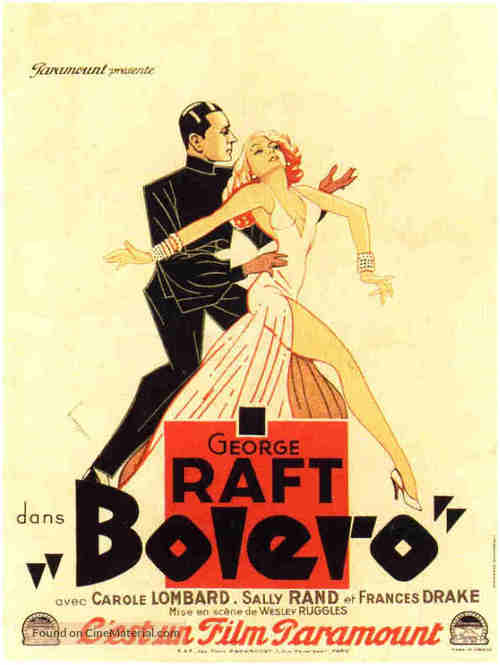 Bolero - French Movie Poster