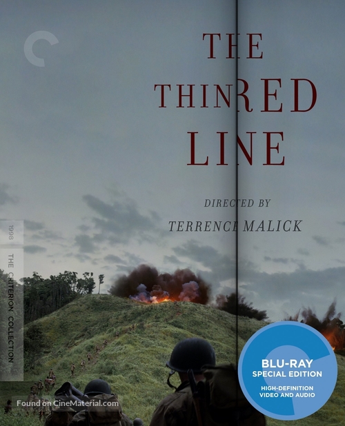 The Thin Red Line - Blu-Ray movie cover