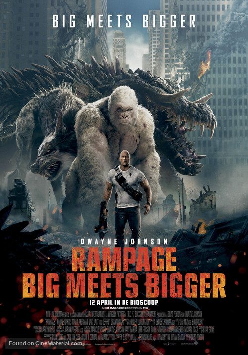 Rampage - Dutch Movie Poster