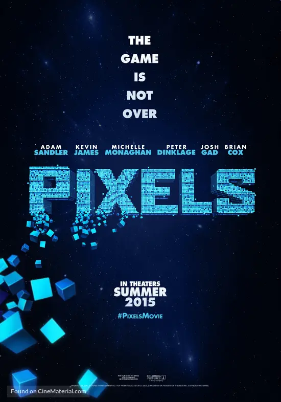 Pixels - Movie Poster