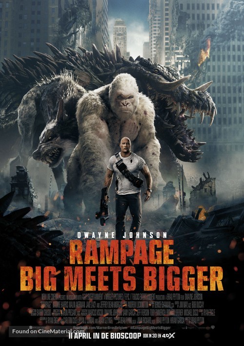 Rampage - Belgian Movie Poster