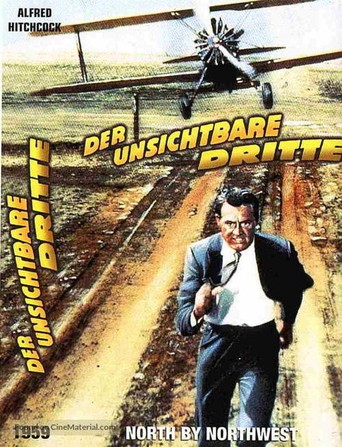 North by Northwest - German DVD movie cover