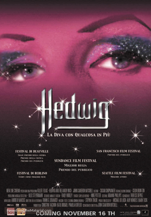 Hedwig and the Angry Inch - Italian Movie Poster