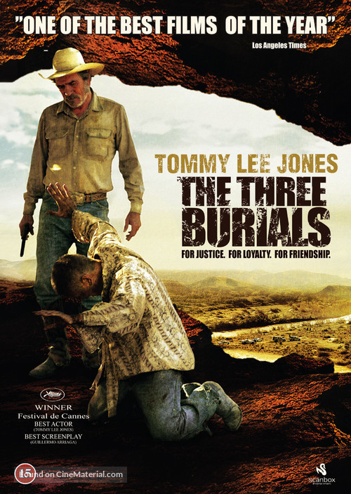 The Three Burials of Melquiades Estrada - Danish Movie Cover