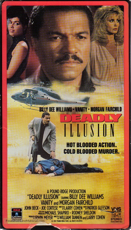 Deadly Illusion - VHS movie cover
