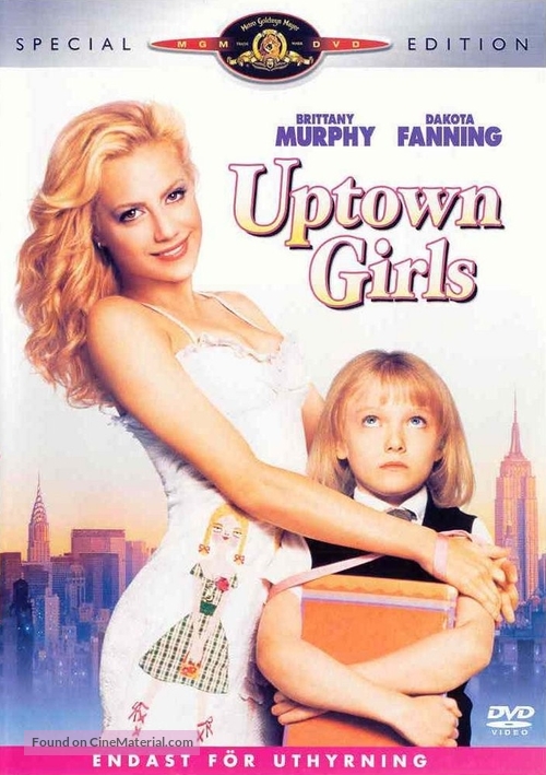 Uptown Girls - Swedish Movie Cover