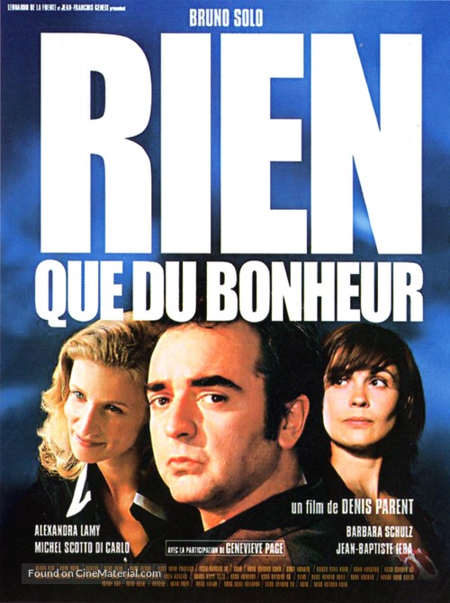 Rien que du bonheur - French Movie Poster