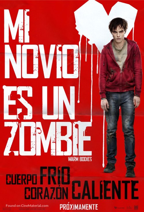 Warm Bodies - Mexican Movie Poster