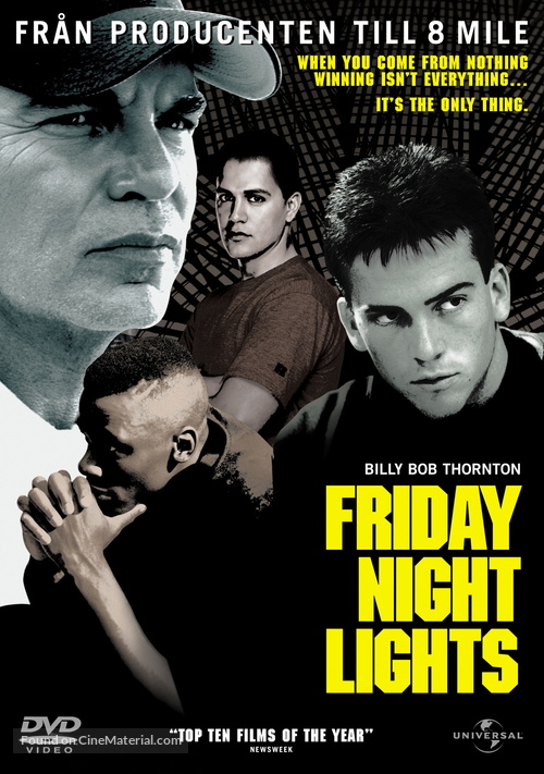 Friday Night Lights - Swedish DVD movie cover