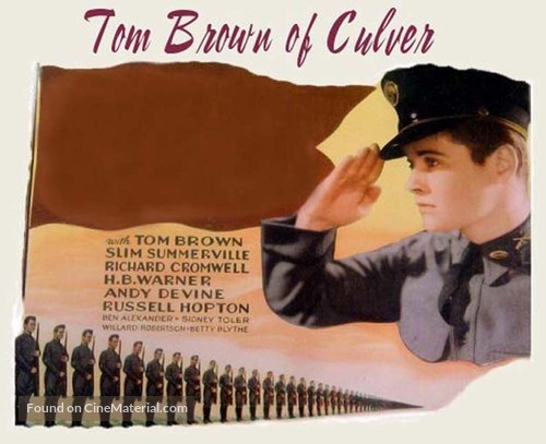 Tom Brown of Culver - Movie Poster