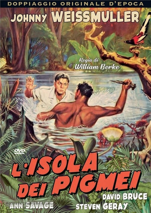 Jungle Jim in Pygmy Island - Italian DVD movie cover